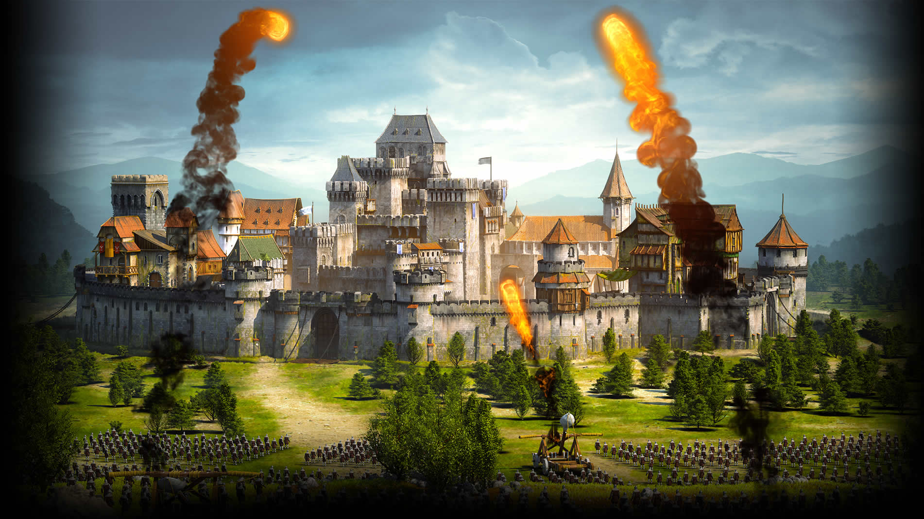 Tribal Wars 2 official medieval strategy artwork
